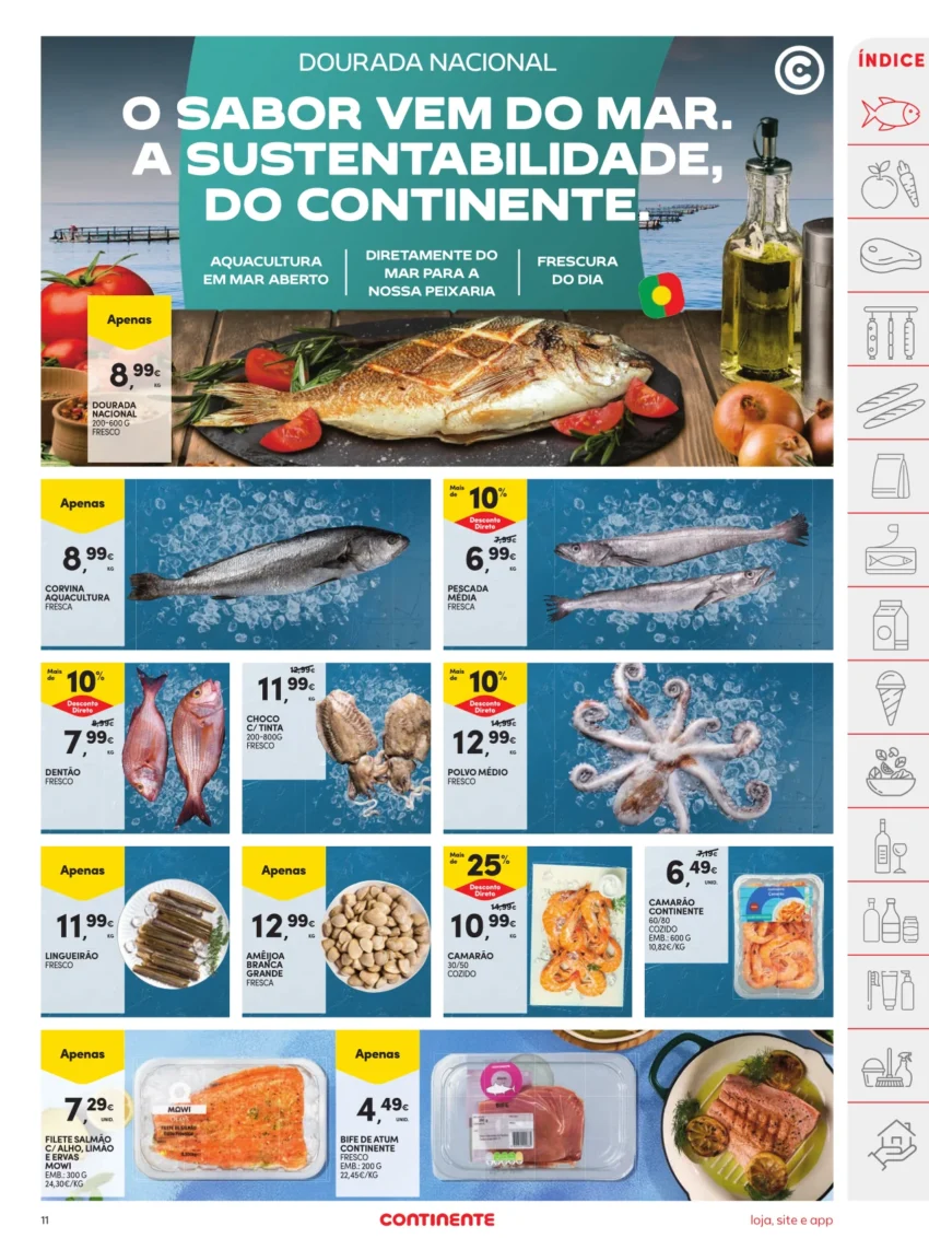 Página do Antevisão Folheto Continente