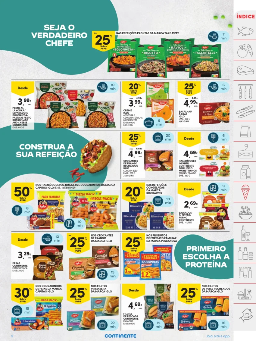 Página do Antevisão Folheto Continente