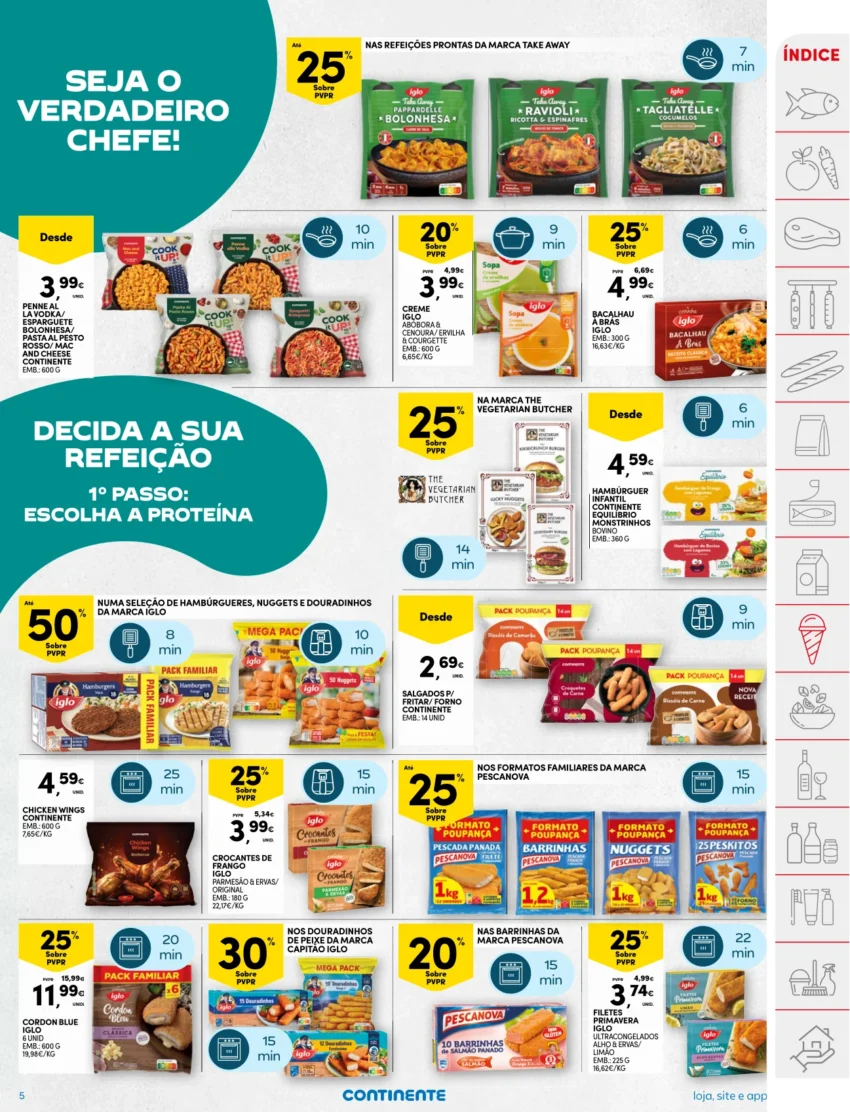 Página do Antevisão Folheto Continente