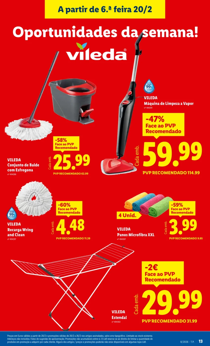 Página do Antevisão Folheto LiDL Novidades