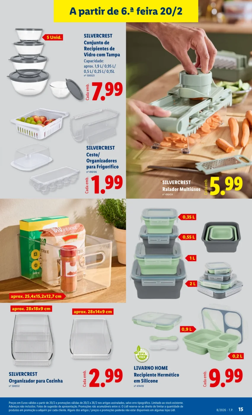 Página do Antevisão Folheto LiDL Novidades