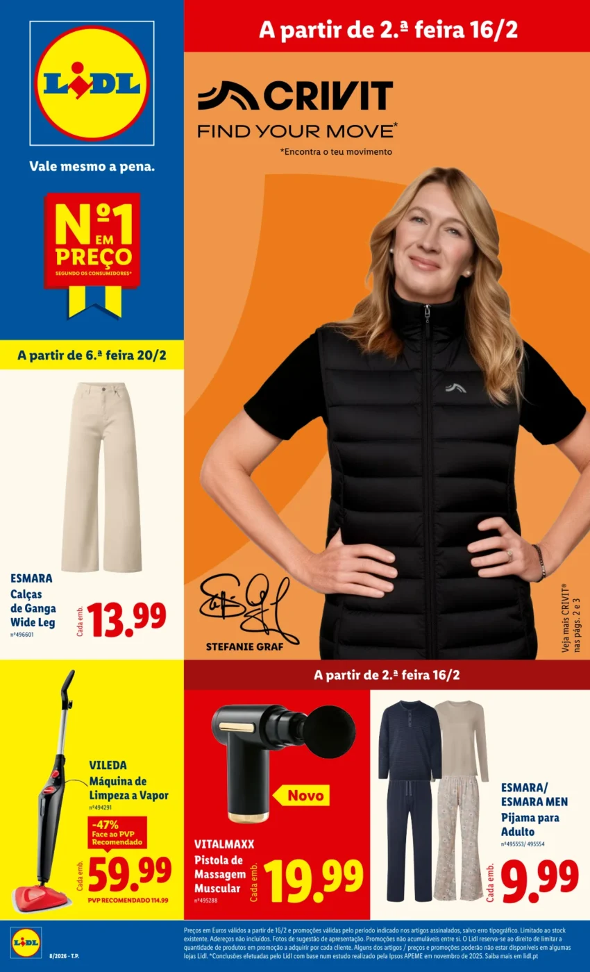 Página do Antevisão Folheto LiDL Novidades