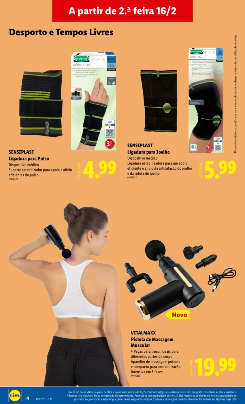 Página do Antevisão Folheto LiDL Novidades