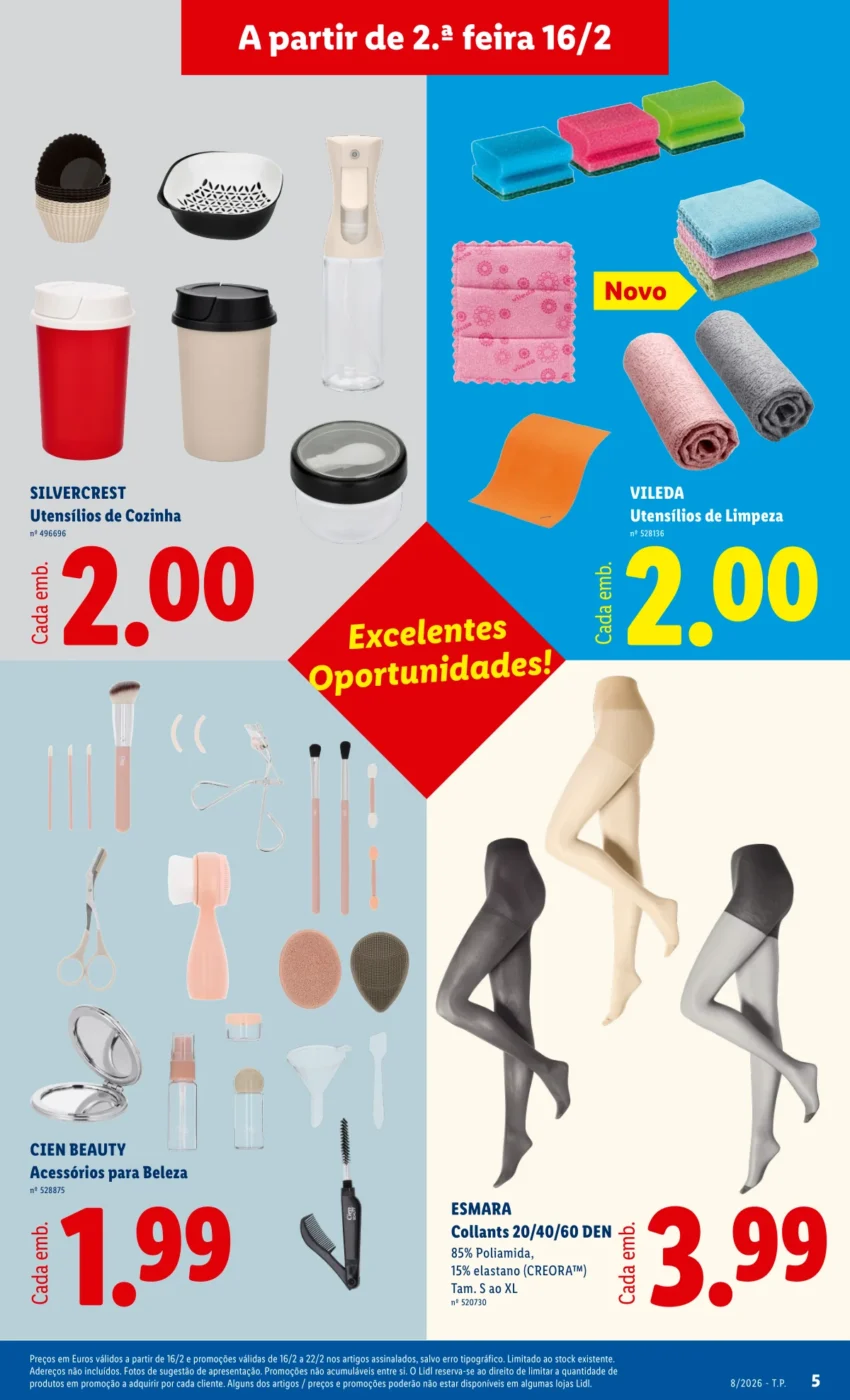 Página do Antevisão Folheto LiDL Novidades