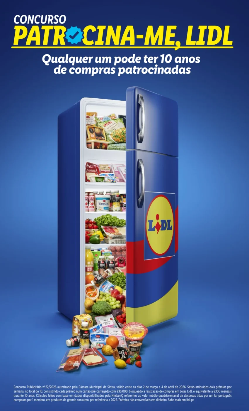 Página do Antevisão Folheto LiDL Promoções