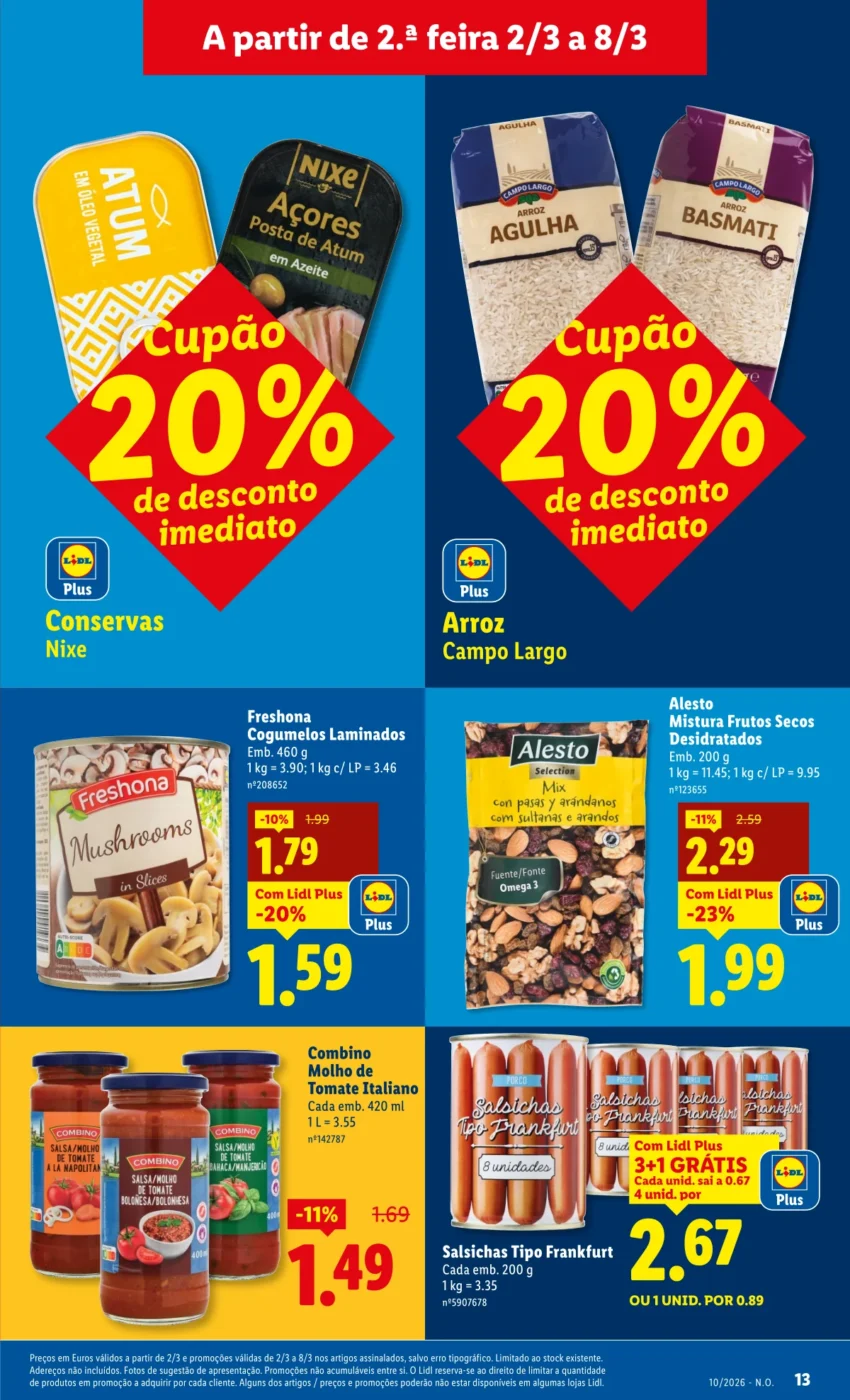 Página do Antevisão Folheto LiDL Promoções