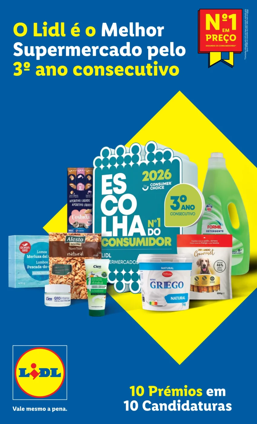 Página do Antevisão Folheto LiDL Promoções