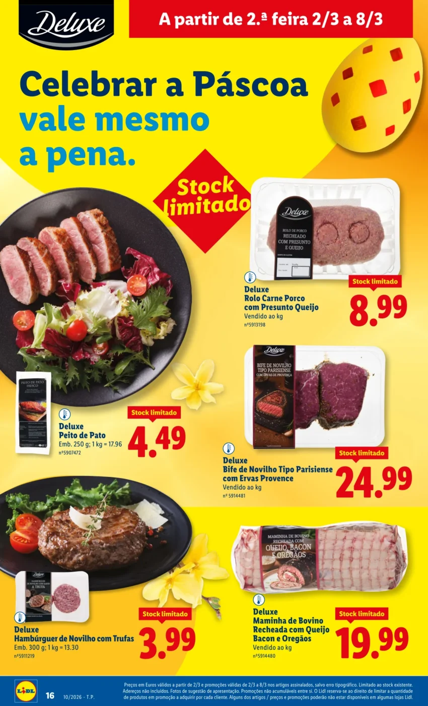 Página do Antevisão Folheto LiDL Promoções