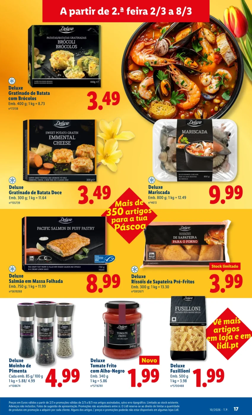 Página do Antevisão Folheto LiDL Promoções