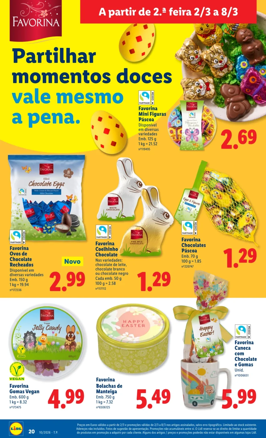 Página do Antevisão Folheto LiDL Promoções