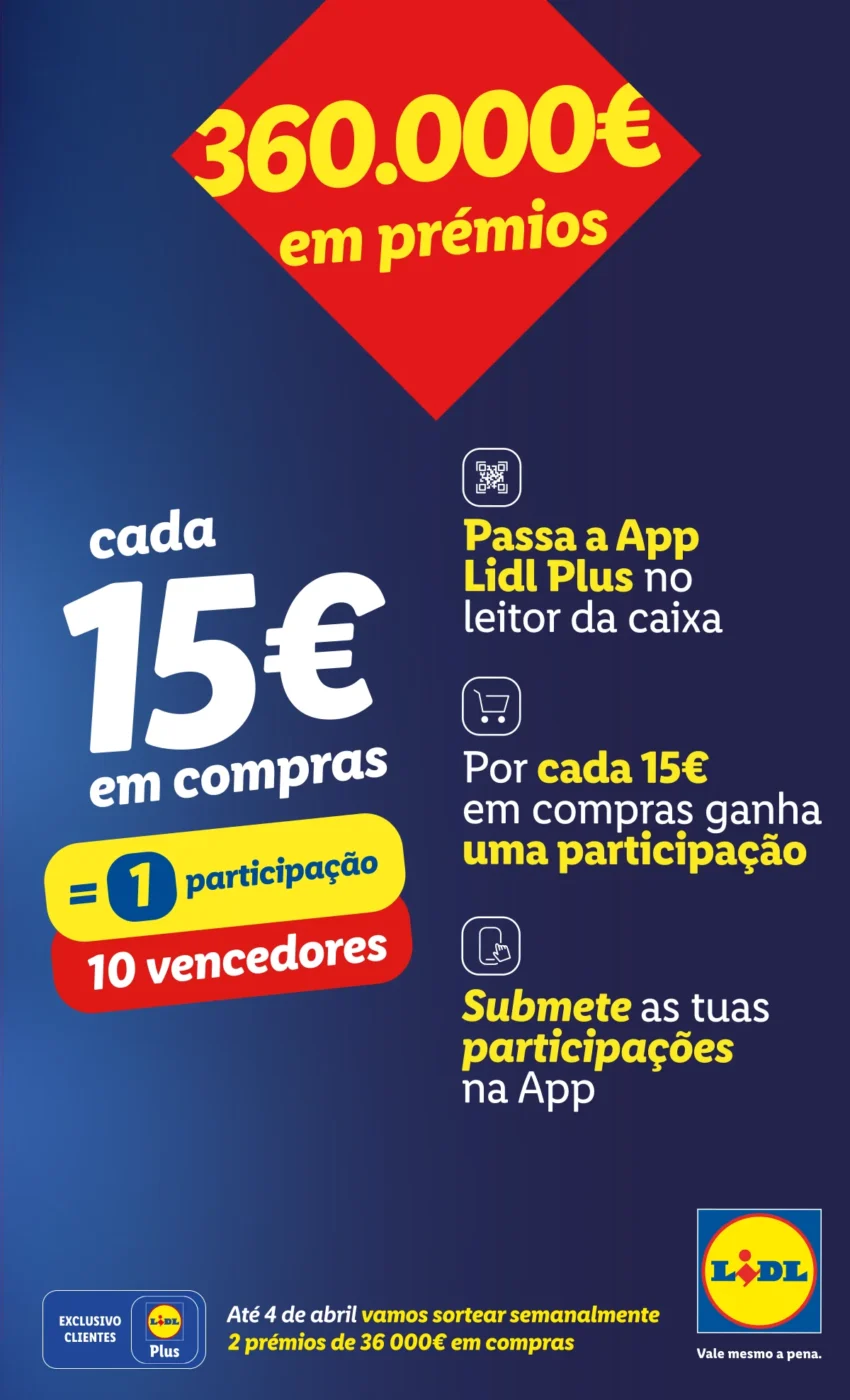 Página do Antevisão Folheto LiDL Promoções