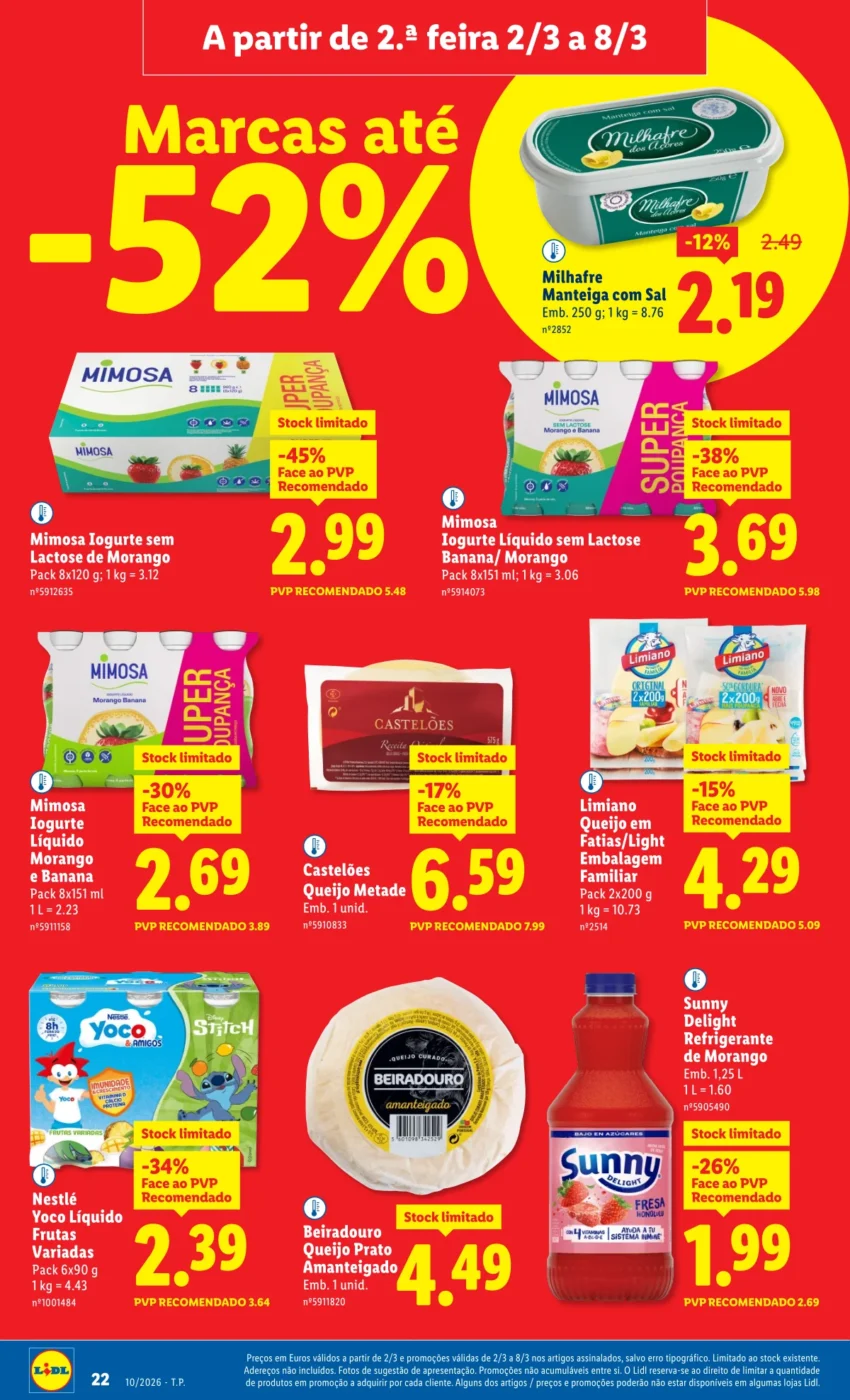 Página do Antevisão Folheto LiDL Promoções