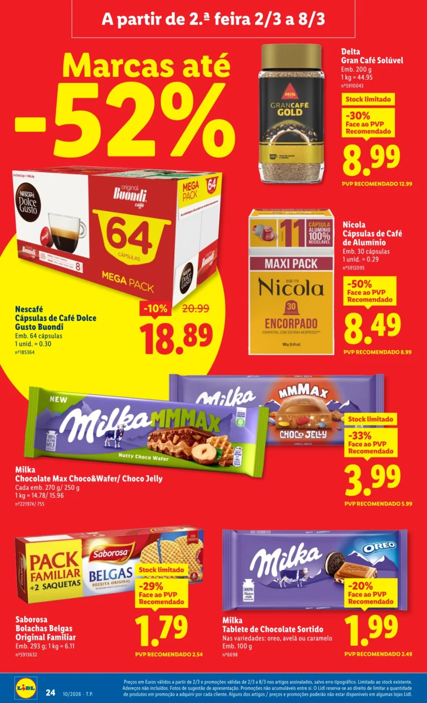 Página do Antevisão Folheto LiDL Promoções