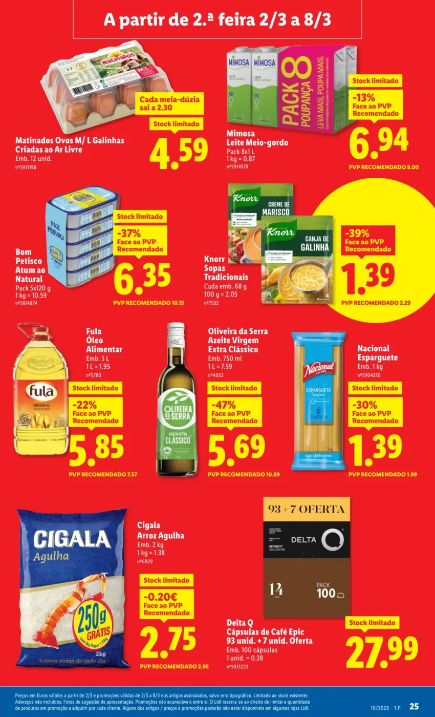 Página do Antevisão Folheto LiDL Promoções