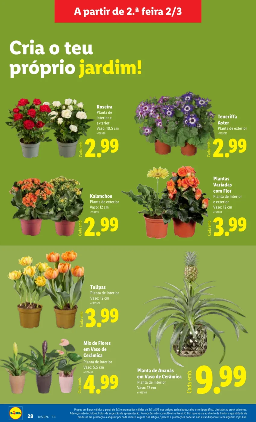 Página do Antevisão Folheto LiDL Promoções