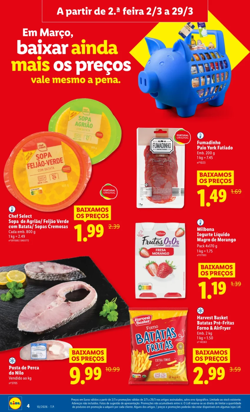 Página do Antevisão Folheto LiDL Promoções