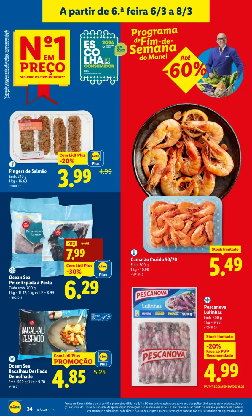 Página do Antevisão Folheto LiDL Promoções
