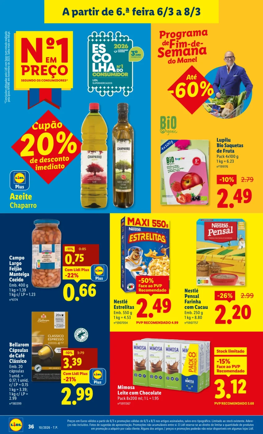 Página do Antevisão Folheto LiDL Promoções