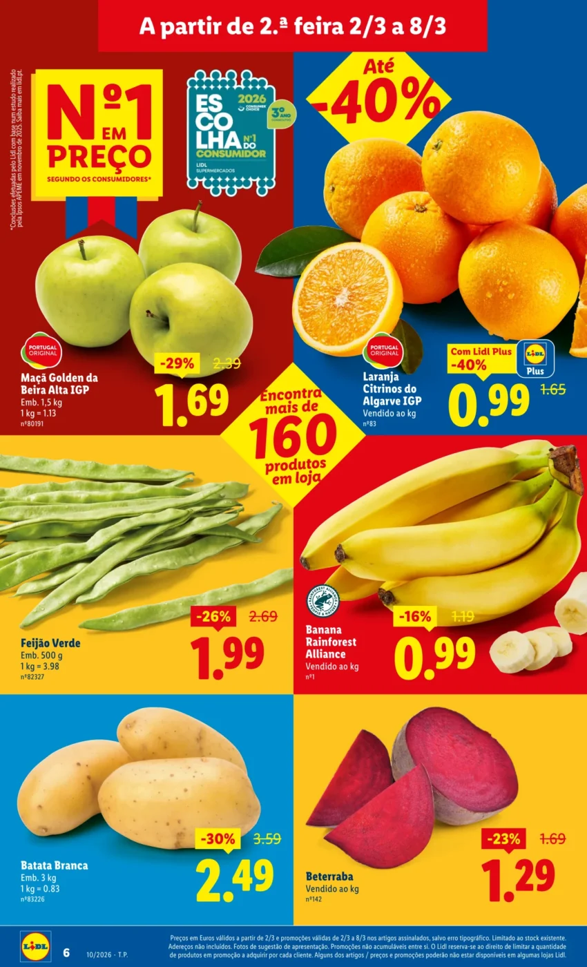 Página do Antevisão Folheto LiDL Promoções