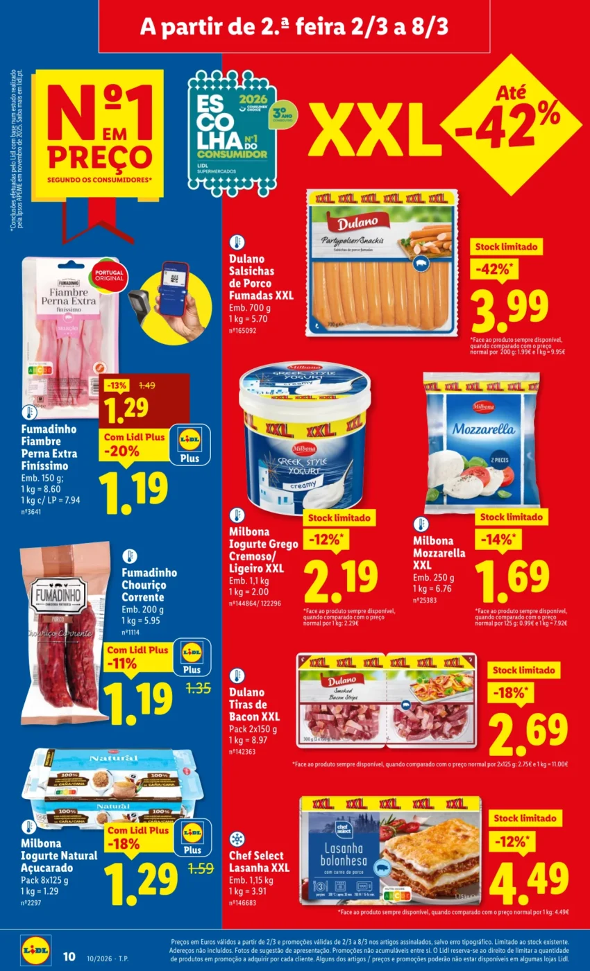 Página do Antevisão Folheto LiDL Promoções
