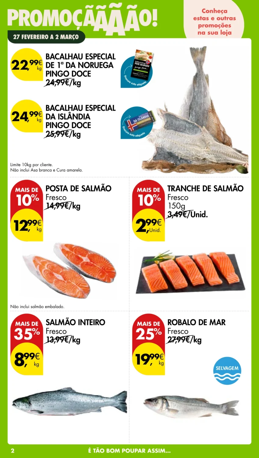 Página do Antevisão Folheto Pingo Doce Fim Semana