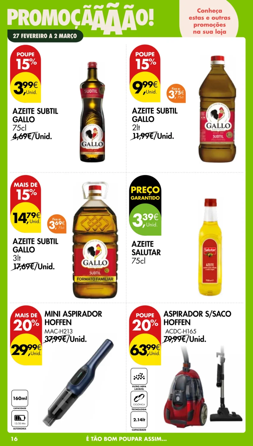 Página do Antevisão Folheto Pingo Doce Fim Semana
