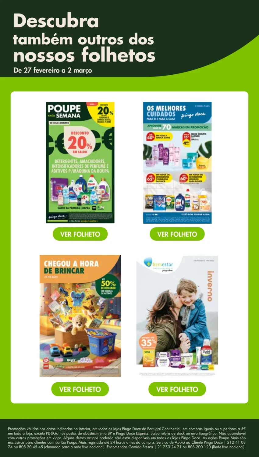 Página do Antevisão Folheto Pingo Doce Fim Semana