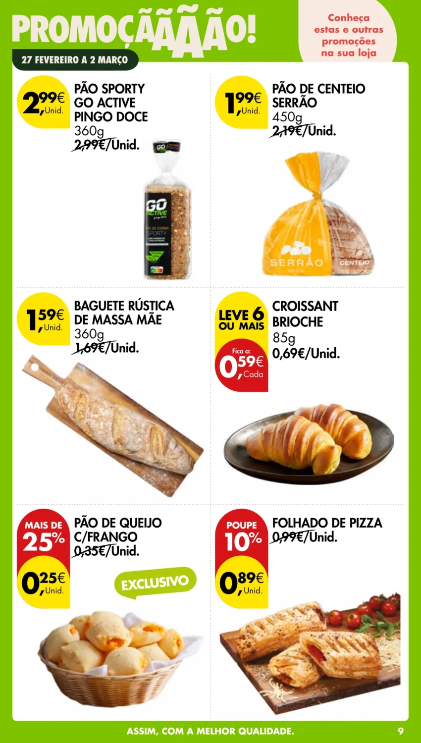 Página do Antevisão Folheto Pingo Doce Fim Semana