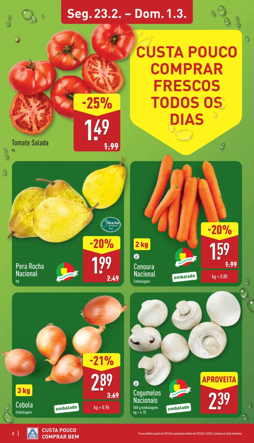 Página do Antevisoa Folheto ALDI