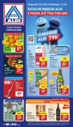 Antevisão Folheto ALDI (23 fevereiro a 1 março)