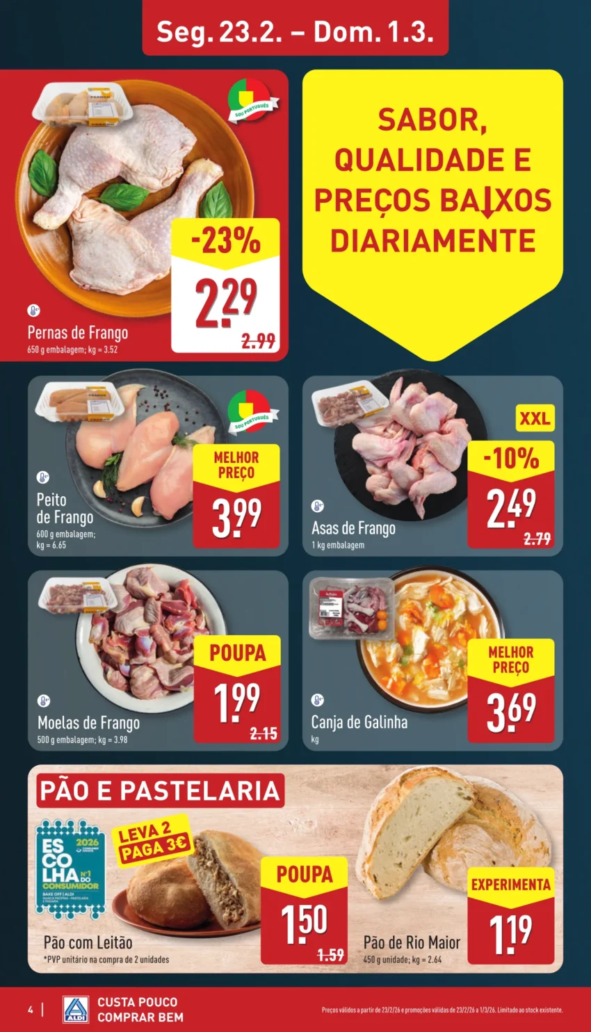 Página do Antevisoa Folheto ALDI