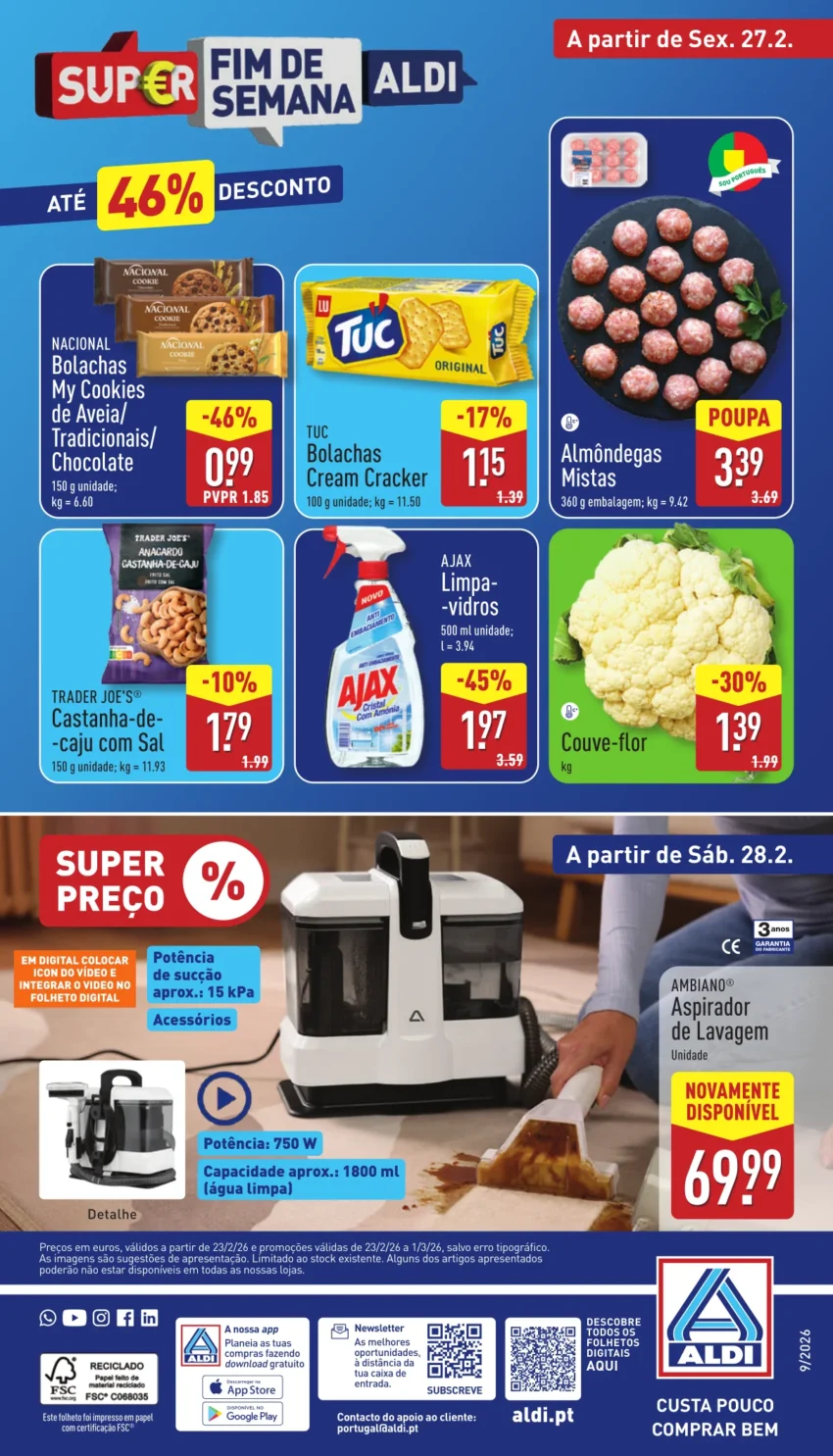 Página do Antevisoa Folheto ALDI