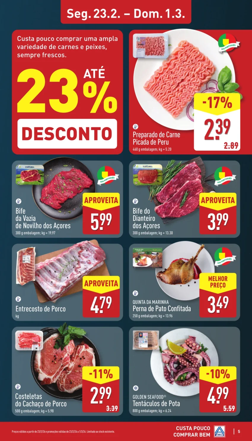 Página do Antevisoa Folheto ALDI