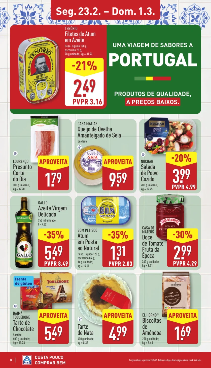 Página do Antevisoa Folheto ALDI