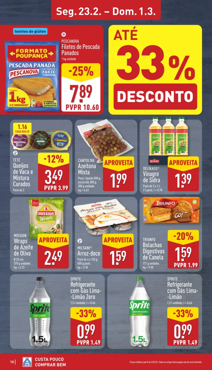 Página do Antevisoa Folheto ALDI