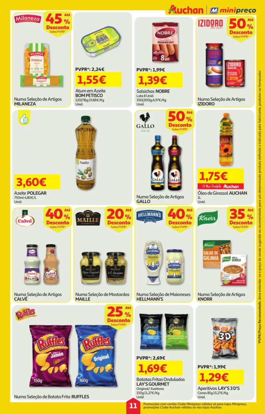 Página do Folheto Auchan
