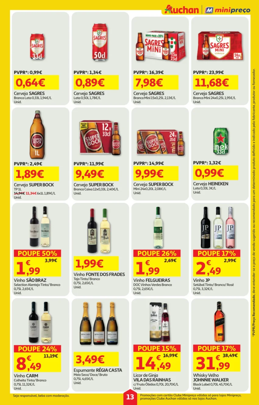 Página do Folheto Auchan