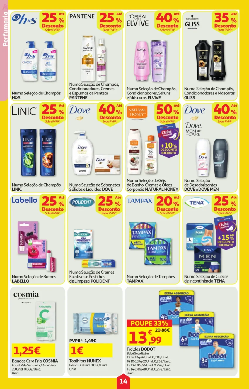 Página do Folheto Auchan