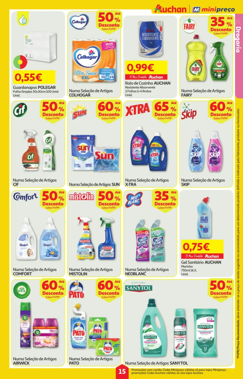 Página do Folheto Auchan