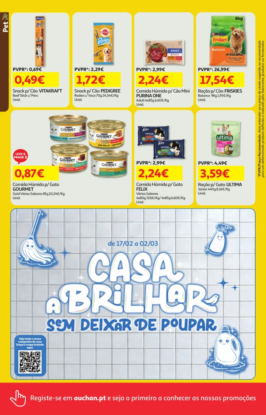 Página do Folheto Auchan