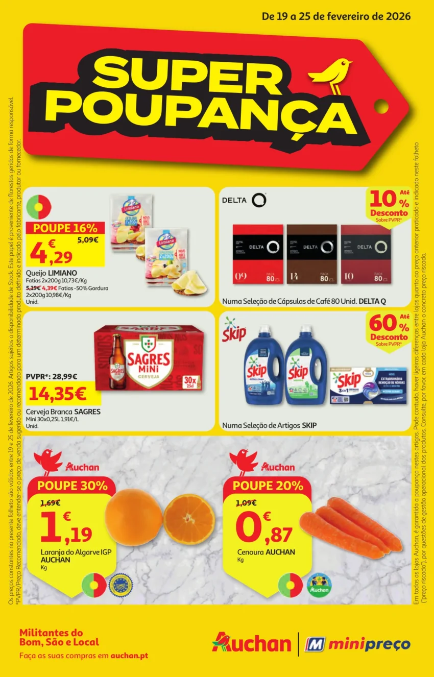 Página do Folheto Auchan
