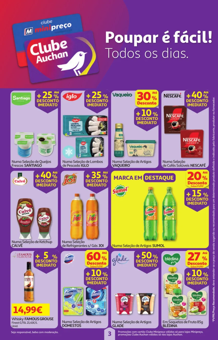 Página do Folheto Auchan