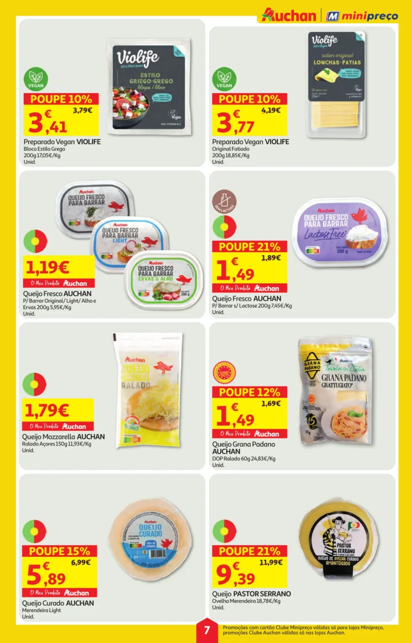 Página do Folheto Auchan