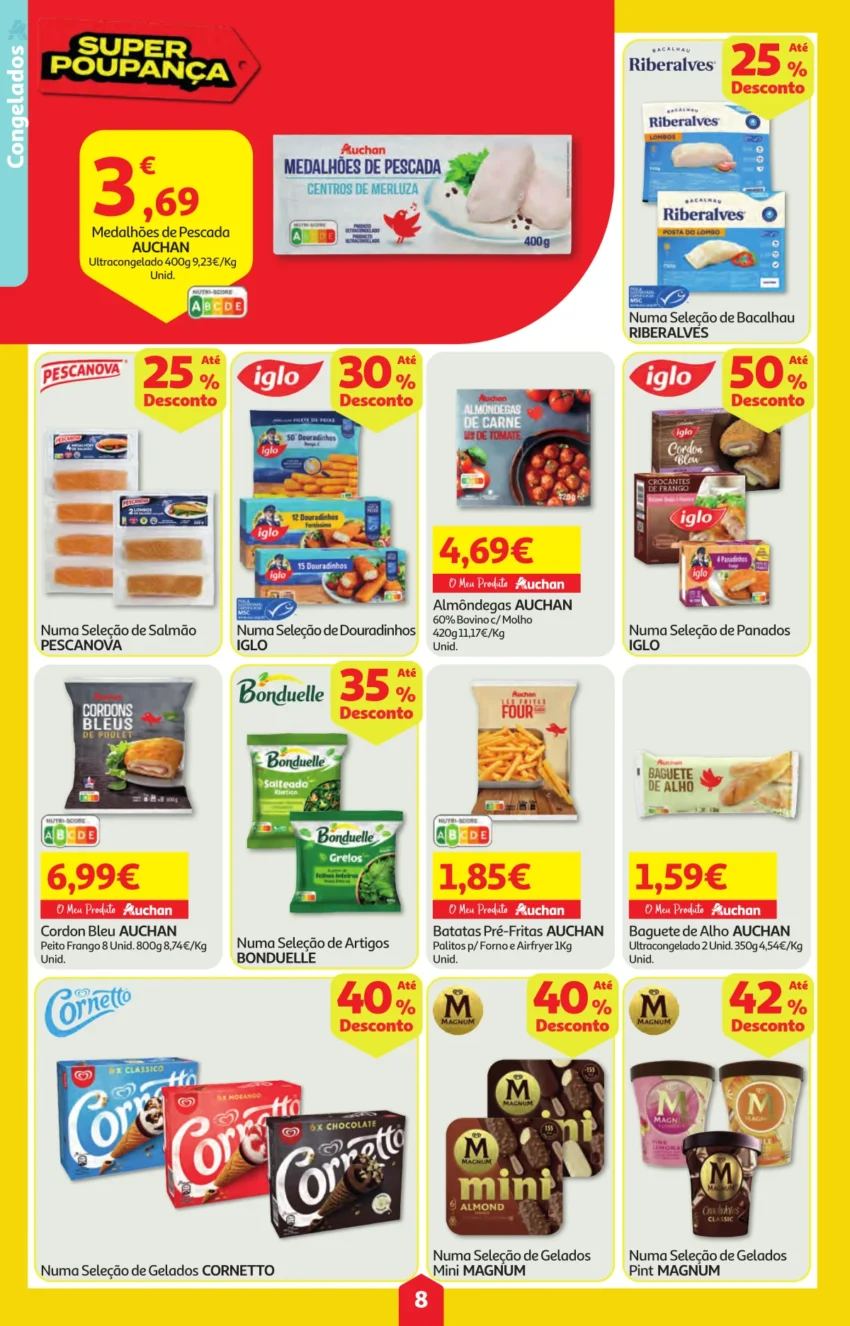 Página do Folheto Auchan