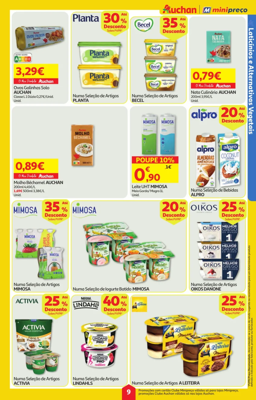 Página do Folheto Auchan