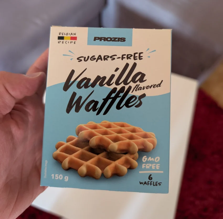 Vanilla Waffles Scaled