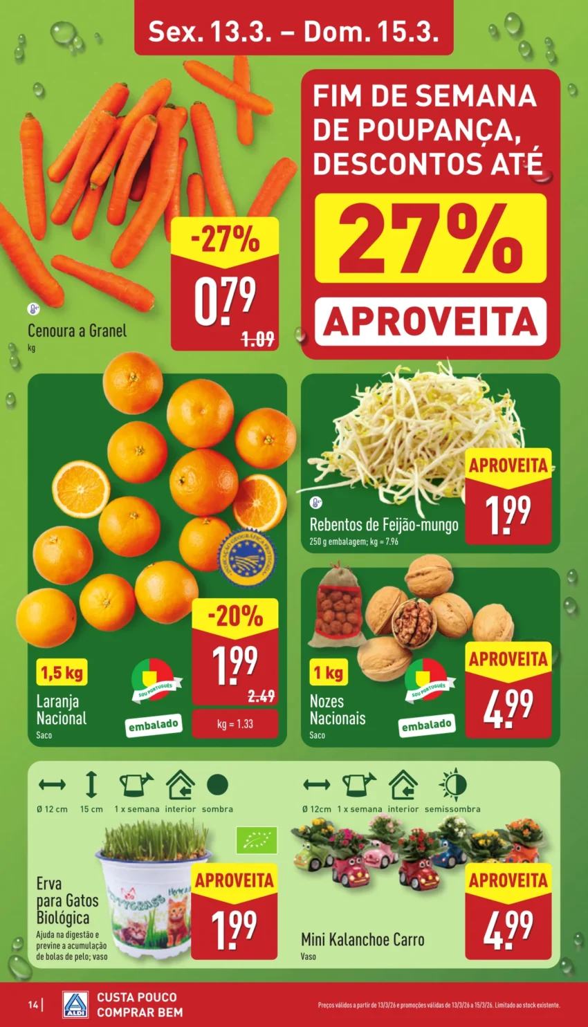 Página do Antevisão Folheto ALDI