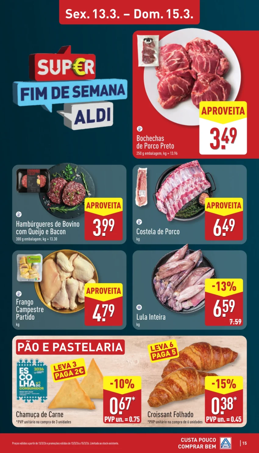 Página do Antevisão Folheto ALDI