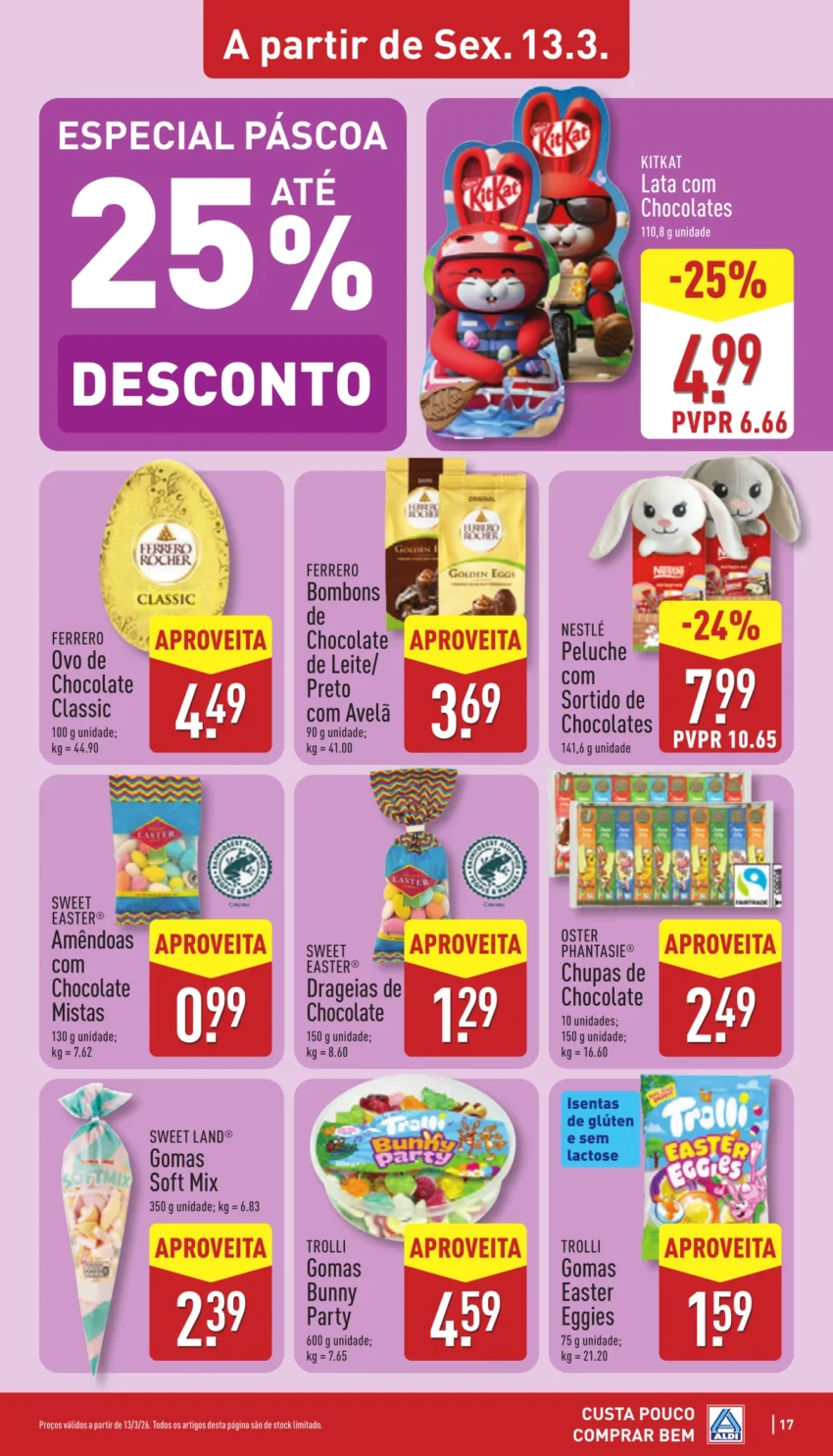 Página do Antevisão Folheto ALDI