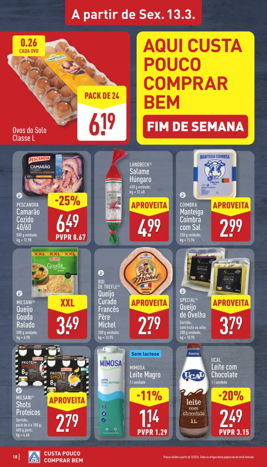 Página do Antevisão Folheto ALDI